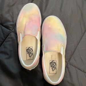 Vans Tie Dye Slip Ons - Women’s 7